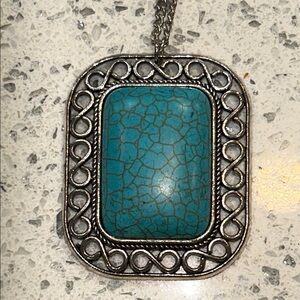 Turquoise Pendant Necklace 70